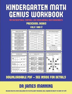 Book cover for Preschool Books (Kindergarten Math Genius)