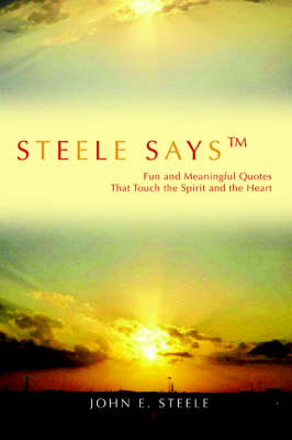 Book cover for Steele Says