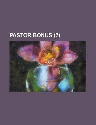 Book cover for Pastor Bonus (7)