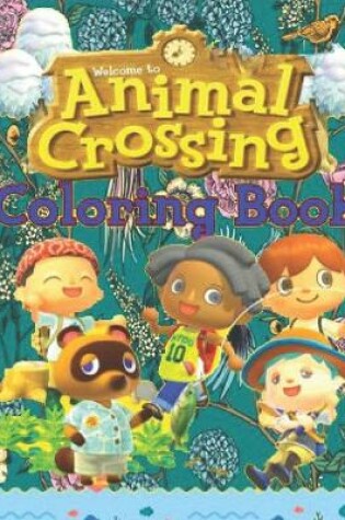 Cover of Animal Crossing Coloring Book