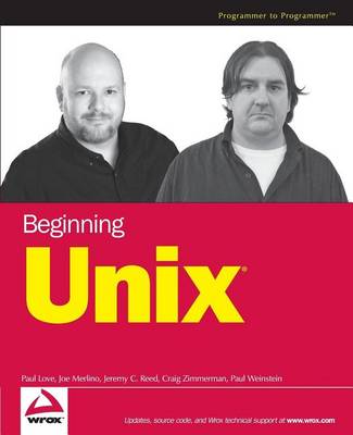 Book cover for Beginning Unix