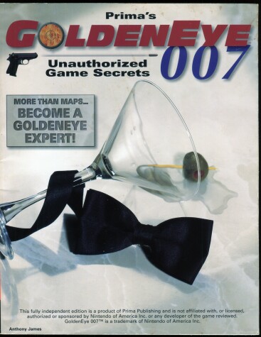 Book cover for Goldeneye 007 Strategy Guide