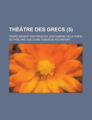 Book cover for Theatre Des Grecs (5 )