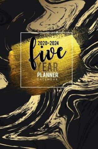 Cover of 2020-2024 five year planner Calendar