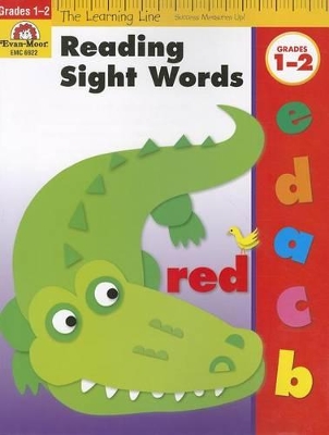 Cover of Learning Line: Reading Sight Words, Grade 1 - 2 Workbook