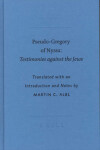 Book cover for Pseudo-Gregory of Nyssa: <i>Testimonies against the Jews</i>