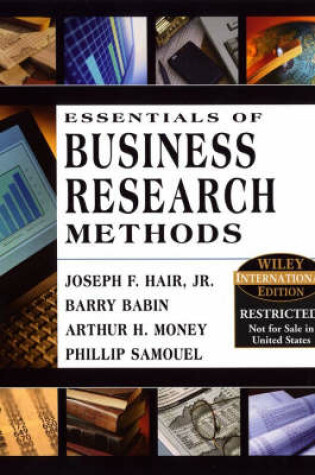 Cover of Essentials of Business Research