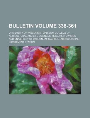 Book cover for Bulletin Volume 338-361