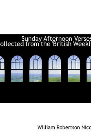 Cover of Sunday Afternoon Verses