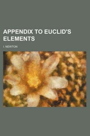 Cover of Appendix to Euclid's Elements