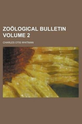 Cover of Zoological Bulletin Volume 2