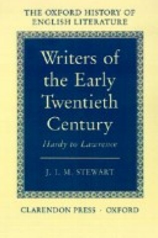 Cover of Eight Modern Writers