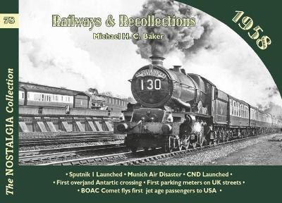 Book cover for Railways & Recollections 1958