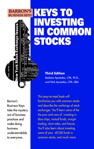 Book cover for Key to Investing in Common Stocks