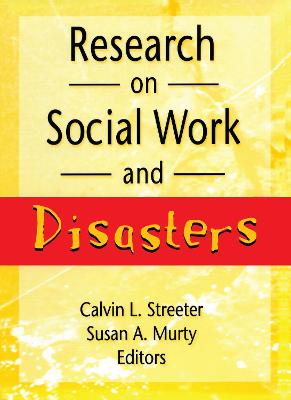 Book cover for Research on Social Work and Disasters