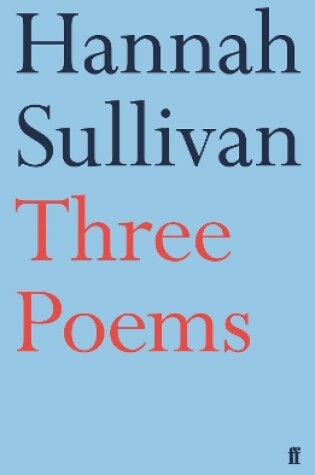 Cover of Three Poems