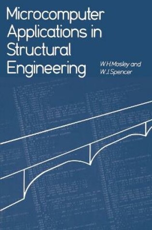 Cover of Microcomputer Applications in Structural Engineering