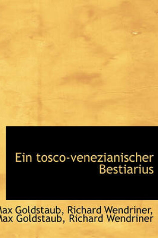 Cover of Ein Tosco-Venezianischer Bestiarius