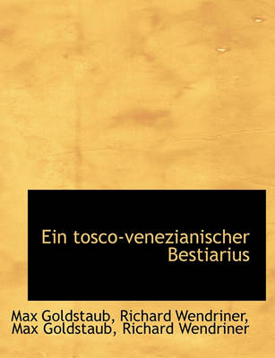 Book cover for Ein Tosco-Venezianischer Bestiarius