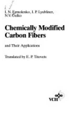 Cover of Chemically Modified Carbon Fibres and Their Applications