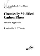 Book cover for Chemically Modified Carbon Fibres and Their Applications