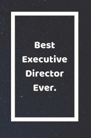Cover of Best Executive Director Ever