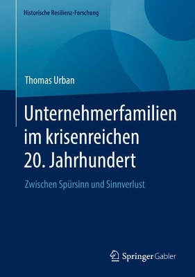 Book cover for Unternehmerfamilien im krisenreichen 20. Jahrhundert