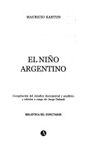 Book cover for El Nio Argentino