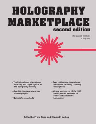 Book cover for Holography MarketPlace 2nd edition