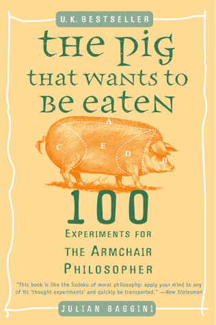 Book cover for The Pig That Wants to Be Eaten