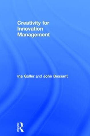 Cover of Creativity for Innovation Management