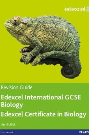 Cover of Edexcel International GCSE Biology Revision Guide with Student CD