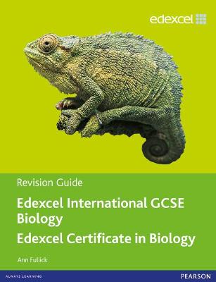 Cover of Edexcel International GCSE Biology Revision Guide with Student CD