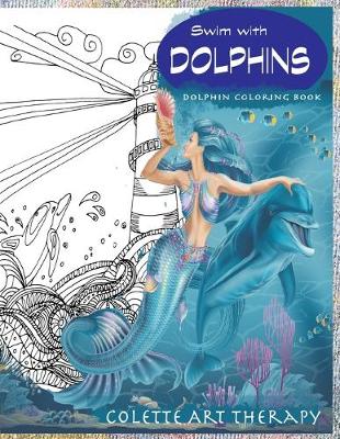 Book cover for Dolphin coloring book