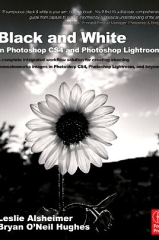 Cover of Black and White in Photoshop CS4 and Photoshop Lightroom