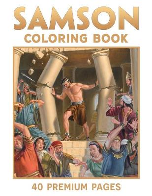 Book cover for Samson Coloring Book