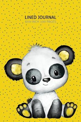 Cover of Baby Panda Lined Journal