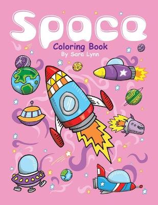 Book cover for Space Coloring Book