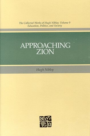 Cover of Approaching Zion