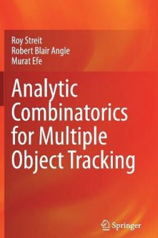 Cover of Analytic Combinatorics for Multiple Object Tracking