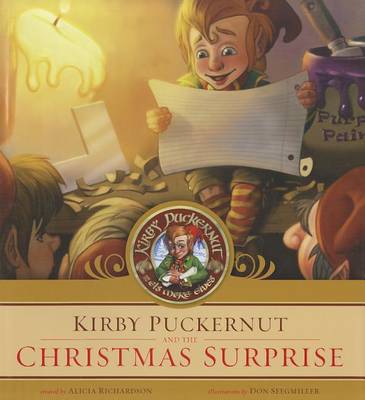 Book cover for Kirby Puckernut and the Christmas Surprise