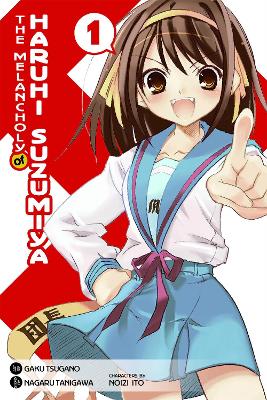 Cover of The Melancholy Of Haruhi Suzumiya, Vol.1 - Manga