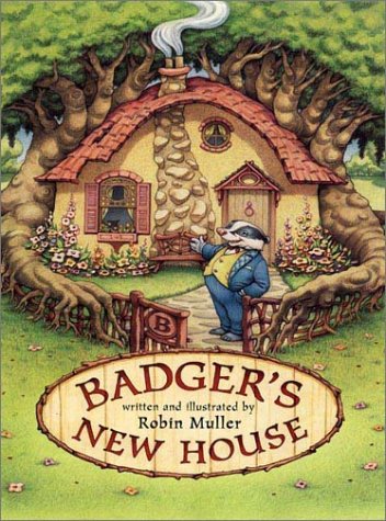 Book cover for Badger's New House