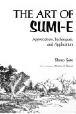 Cover of Art of Sumi-e