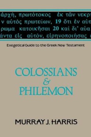 Cover of Colossians & Philemon