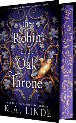 Book cover for The Robin on the Oak Throne