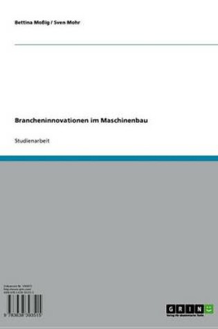 Cover of Brancheninnovationen Im Maschinenbau