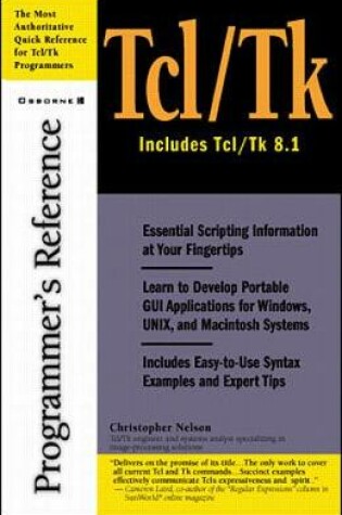 Cover of Tcl/Tk Programmer's Reference