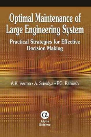 Cover of Optimal Maintenance of Large Engineering System