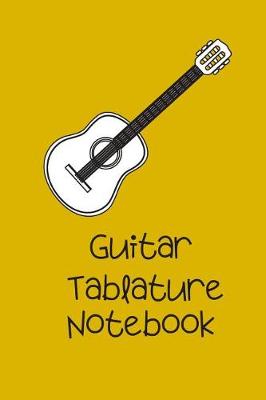 Book cover for Guitar Tablature Notebook